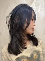 セレーネヘアーレイズ 梅田店(Selene hair Raise)&nbsp;レイヤー＋デザインカラー