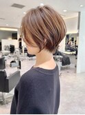40代50代60代絶壁補正ショート白髪ぼかし銀座大人な丸みくびれ井