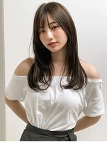 リンクエン(Link enn) オフィスカジュアル/透明感カラー/前髪カット