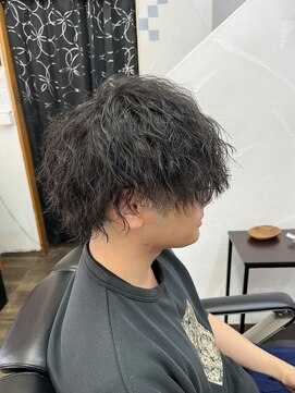 シャンゼ おもろ メンズツイストスパイラルパーマ