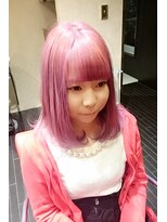アース 郡山コスモス通り店(HAIR&MAKE EARTH) フラッシュピンク!!