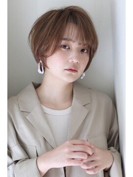 ロンド ルージュ 銀座店(Lond rouge) 大人可愛い丸みショートボブ