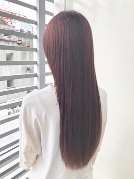 ジーナ 渋谷駅前(Zina) 【Zina　渋谷】イメチェン毛先パーマ耳かけ×フォギーベージュ