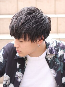 マイロ(mailo) 束感×マッシュ×ツーブロックショート