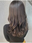 20代30代大人かわいいオリーブグレージュ/韓国風カラー/髪質改善