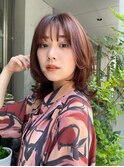 ミディアムくびれレイヤー 顔周りレイヤー 表参道 30代40代50代