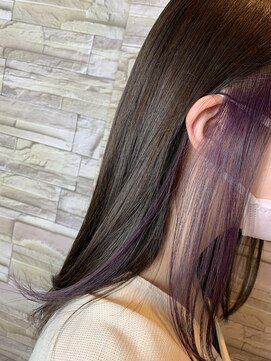 サムサラ 飯山満店(Samsara) イヤリングカラー inパープル