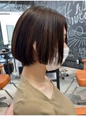 ショートボブスタイル
