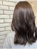 ツヤ髪　ナチュラルベージュ