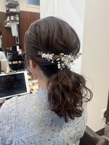 リュック(RYUCK)&nbsp;結婚式お呼ばれシンプルヘアセット♪