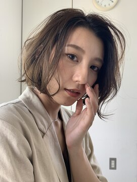 エクリボンヌ(equri bonne) ゆるふわボブ