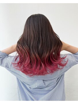 シエスタ バイ アンブルリュクス(siesta by amble luxe) レッドグラデーション