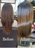 髪質改善/艶髪/ニュアンスカラー/酸性縮毛矯正/ダメージレス