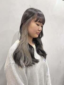 ブロンド(Blonde.) 春っぽイヤリングカラー/ホワイトベージュ/ホワイトグレージュ