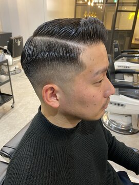 フランクスバーバーザスタンド(Frank’s barber the stand) 王道サイドパートE