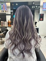 ラピス 大宮(Lapis)&nbsp;パープルカラー×エクステハイライト♪