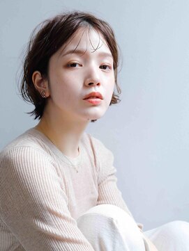 ヘアリゾート粋 ウナム 新宿東口店(enam) ショート/ショートボブ/レイヤー/レイヤーボブ/ニュアンスパーマ