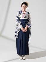 卒業式ヘアセット／袴着付け