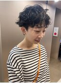 パーマ、ショートパーマ、ベリーショートパーマ【井上咲】