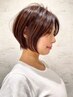【圧倒的にダメージレス】30代/40代/50代に人気！傷めない白髪染め+カット+TR