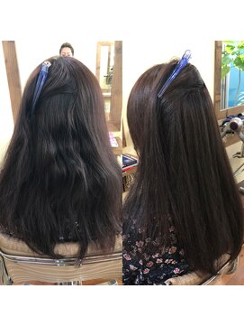 ソファ(sofa) 内側の強い癖も綺麗に♪