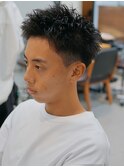 刈り上げショート×ピンパーマスタイル◎