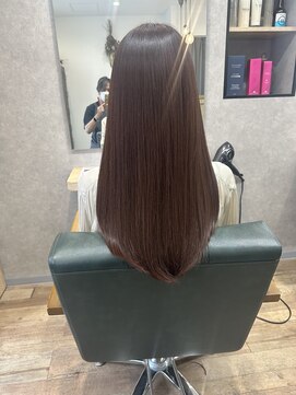 デザインカラー/フェイスフレーミング/暗めカラー［稲毛］