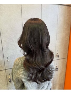 アッシュ 名駅(ASCH) 透明感カラーで上品さを 大人女子カラー