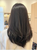 リエットヘアー 杢左店(Lie-et. hair) 艶やかな透明感カラー×ナチュラルレイヤー=西尾市