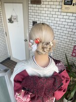 フェリーチェ(Felice)&nbsp;振袖ヘア 和装ヘア カチモリヘア タイトヘア