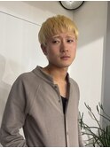 メンズカット　メンズショート　ハイトーン　短髪
