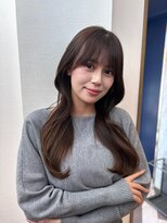 ロンドアベニール 北千住(Lond avenir) 韓国顔周り/バタフライカット/ミディアムレイヤーカット北千住