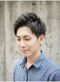 アップバングショート/メンズショート