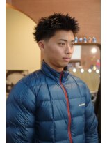 エディ(Edy)&nbsp;メンズスパイキーボックスショート刈り上げ眉毛カット岡山