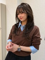 バランス ハレまち通り岡山駅前店(balance.)&nbsp;チョコレートブラウン×ハッシュカット