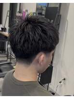 ウルバイササ(URU by SASA) テーパーフェード×スパイキーショート