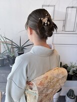 ニコ(nico)&nbsp;カチモリ風アップスタイル