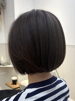 コンフィデンス 吉祥寺(confidence)&nbsp;【大人女性ショートカット】骨格矯正ナチュラル切りっぱなしボブ