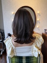 エルサフィロ キタハマ(el zafiro kitahama)&nbsp;20×30×40代×透明感×ミディアム×髪質改善×くびれヘアー