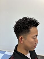 エン フェイバリット ヘアー(en favorite hai) 短髪ツイストスパイラルパーマ