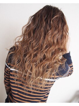 トーク 伊丹本店(TAL'KE) TAL'KE/バレイヤージュ×ベージュ×とろみロング_75