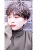 Aimee アンニュイショート×ダークグレージュ