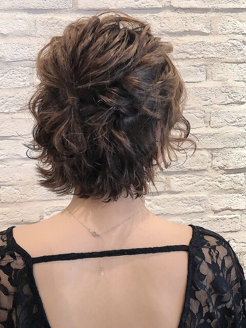 パーティヘアセット【２】