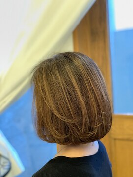 アンカーウェリナ(ANCHOR welina) 可愛いタピオカミルクティーラウンドミニボブ