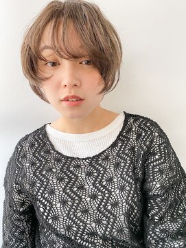 ヴェルダ 池袋店(verda) マニッシュショート×パープルベージュ◎yamamoto