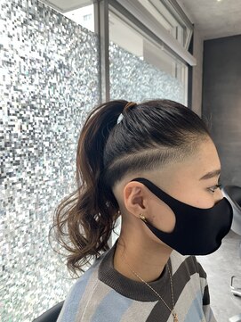 スパークスヘア(Sparks hair) 人気沸騰中☆☆☆スキンフェード女子♪♪♪