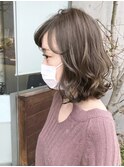ミントベージュカラー