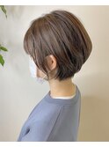 【just hair 京急久里浜店】丸みショート/ショートボブ/ミニボブ