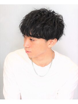 ノイセル(Noisyle) ツイストパーマランダムパーマ韓国マッシュ爽やかナチュラル