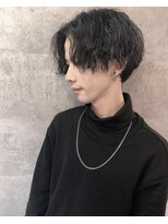 シン(syn) センターパート ツイストスパイラル